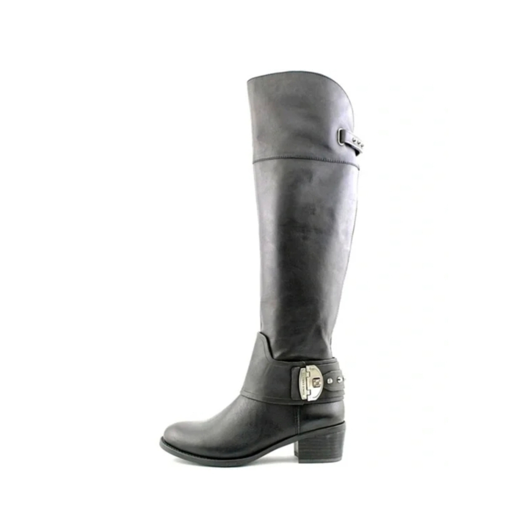 Women's Black Knee-High Boots